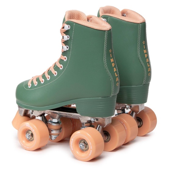 Impala Green and Peach Roller Skates - Picture 5 of 5
